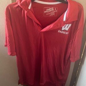 FINAL MARKDOWN Campus Heritage Red Wisconsin Badgers Polo large